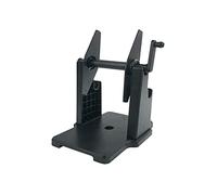 Woedpez Enrouleur d'étiquettes manuel pour imprimantes - Support de rouleau de papier de code-barres externe - Enrouleur universel d'étiquettes