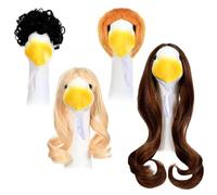 Woedpez Ensemble de vêtements festifs d'animaux avec sculpture d'oiseau fantaisiste pour les fêtes de fin d'année, postiches pour animaux de compagnie pour la décoration de la maison