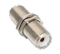 Woedpez Kit de connecteurs UHF vers UHF coaxial UHF vers SO239 femelle RF UHF pour radios antennes et appareils Wi-Fi