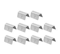 Woedpez Lot de 10/20 clips de fixation en acier inoxydable - Pour déflecteur de pluie - Empêche le contact et améliore l'ajustement