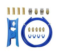 Woedpez Lot de 15 imprimantes 3D pour ajouter l'assemblage de tubes pneumatiques pour l'alimentation et la sortie de filaments
