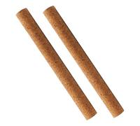 Woedpez Lot de 2 bâtons de liège pour reptiles - 30 cm de long - Décorations d'habitat pour lézards, serpents, enclos, réservoirs, accessoires - Bâton d'escalade en liège