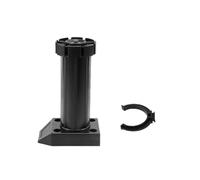 Woedpez Lot de 4 supports d'armoire réglables avec base antidérapante pour étagères de rangement robustes et pieds d'armoire de cuisine