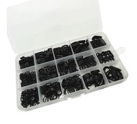 Woedpez Lot de 450 boucles de soutien-gorge à clip pour lingerie, soutien-gorge, vêtements, ajustement, 6 mm ~ 25 mm