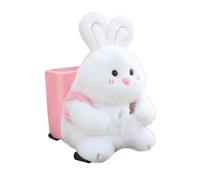 Woedpez Papier et corbeille à papier pour voiture Poupées en peluche Dessin animé Accoudoir de voiture Accoudoir Papier Tiroir Stockage Boîte à ordures Peut être 2 en 1