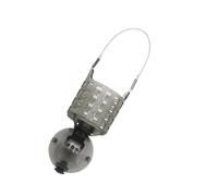 Woedpez Petit récipient à leurres avec infusions d'eau, outil de pêche précis pour lancer précis, poids léger, appâts de pêche conteneur