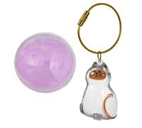 Woedpez Porte-clés commémoratif en forme de chaton pour rangement de cheveux Idéal pour la maison, la voiture et l'extérieur