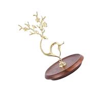 Woedpez Présentoir à bijoux décoratif en forme d'élan pour organiser les colliers et boucles d'oreilles dans n'importe quelle pièce