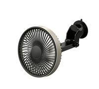 Woedpez Ventilateur intérieur de voiture avec air de, Black B | Air de refroidissement à 3 vitesses pour véhicules automobiles, pare-brise domestique, déplacements quotidiens,