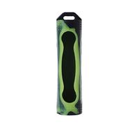 WOEIFGV Étui de protection en silicone coloré pour étui de protection à nœud unique, sac de rangement pour 1 batterie 18650