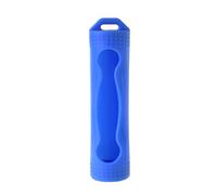 WOEIFGV Étui de protection en silicone coloré pour étui de protection à nœud unique, sac de rangement pour 1 batterie 18650