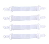 WOEIFGV Lot de 4 attaches élastiques pour drap de lit