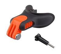 WOEIFGV Support de bouche pour le surf, le patinage, la navigation de plaisance avec vis pour caméras d'action