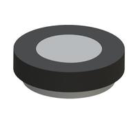 Woelm KWS 2099 Butée de porte, Ø52x15 mm, à coller ou visser Quantité:1