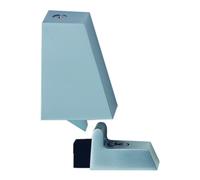 Woelm KWS Arrêt de porte 1013 avec verrouillage manuel, laqué argenté Quantité:1