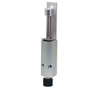 Woelm Butée de porte 1222.02 Alu.argent.laqué.Hubh.60mm Ensemble de porte Quantité:1