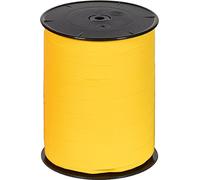 Woerner 035/94 Bande de polyéthylène, largeur : 10 mm, longueur : 250 m, jaune/mat (1 m)