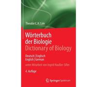 Wörterbuch Der Biologie Dictionary Of Biology
