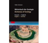 Wörterbuch Der Geologie / Dictionary Of Geology