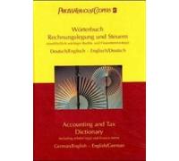 Wörterbuch Rechnungslegung Und Steuern. Accounting And Tax Dictionary