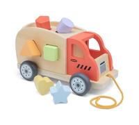 Woet® Camion trieur de Formes en Bois, 6 Blocs