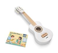New Classic Toys Jouet en Bois pour Guitare Blanc