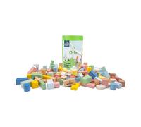 Woet - Jouet Blocs de Construction en Bois pour Tout-Petits - Set Éducatif 100 Pièces pour Apprentissage STEM Montessori