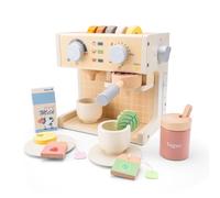 Machine À Café En Bois 20 Pcs Beige TU