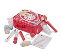 Woet® Set Docteur – Mallette médicale en bois pour enfants – À partir de 3 ans