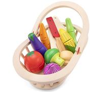 New Classic Toys – Panier de Légumes 10589 Multicolore
