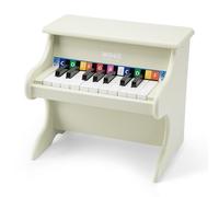 Woet - Piano en Bois pour Enfants - Instrument de Musique Éducatif avec 18 Touches - Jouet d’éveil Musical - avec Livret de Chansons - À Partir de 3 Ans - Cadeau Filles et Garçons