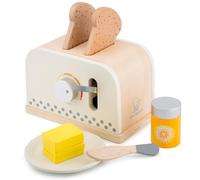 New Classic Toys Grille-pain Jeu d'imitation éducatif pour enfants Beige TU