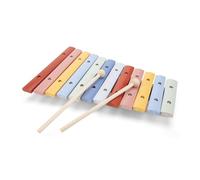 Woet - Xylophone en Bois pour Tout-Petits - Jouet Musical Coloré avec 12 Notes et 2 Maillets - Instrument d’Éveil Précoce - avec Livret de Chansons - À Partir de 2 Ans - Cadeau Éducatif pour Enfants