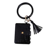 WOFASHPURET 1 Bracelet Porte-clés en Cuir pour À Main À Pompon Support Chic Tendance Et Résistant Aux Rayures