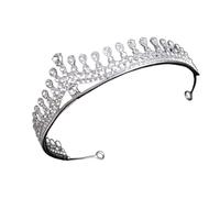 WOFASHPURET 1 pièce Couronne de Mariage Diadème Délicat pour Fête Photos et Accessoire de Mariée Chic