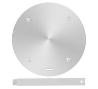 WOFASHPURET 1 Set Plaque D'adaptation en Acier Inoxydable et Plaque de Transfert Thermique pour Cuisinière à Gaz et Électrique