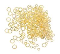 WOFASHPURET 1000 Pièces Nail Charms Métalliques Petits Perforé Ronds Rivets pour Ongles Décorations Manucure DIY et Filles Accessoires Salon et Maison