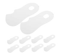 WOFASHPURET 100pièces Lot De Formes Carton Blanc Pour Chaussettes Inserts Pour Chaussettes Basses Organisateurs De Magasin Antidérapants