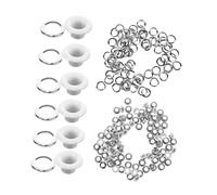 WOFASHPURET 100pièces Oeillets Pour Chaussures Grommets Eyelets Kits Pour Lacets Accessoires De Bricolage Pour Tissus