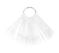 WOFASHPURET 100Pièces Palette de Pointes Affichage pour Vernis à Ongles Accessoires de Nail Art et Pratiques pour Présenter de Vernis à Ongles Transparente et Durable