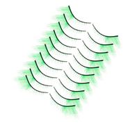 WOFASHPURET 10paires Faux Verts Exagérés Pour Saint-patrick Kit Vaporeux Pour Fêtes Irlandaises Parfait Pour Look Festif Et Attrayant