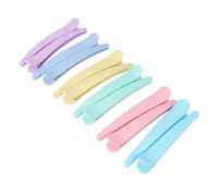 WOFASHPURET 12pièces Pince à Bec De Canard Pour Coiffure Pinces De Mise Plis Séparation Sans Tirer Les Cheveux Design Simple Pour Salon Et Domicile