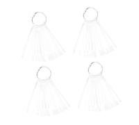 WOFASHPURET 150 pièces Nuancier Vernis Ongles Éventail Transparent Manucure Présentoir Palette Couleurs Pratique pour Nail Art