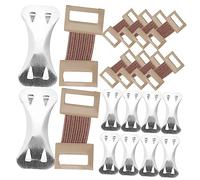 WOFASHPURET 1Ensemble Clips de Bandage Élastique pour Fixation de Bandages Accessoires pour Sport Couleur
