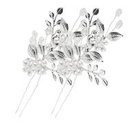 WOFASHPURET 1paire Peigne à Cheveux Pour Mariée Et Accessoire Élégant Pour Mariage Fête Et Événements Spéciaux Lot