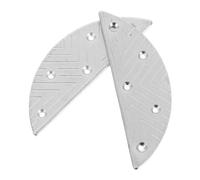 WOFASHPURET 1Paire Plaques De Demi Lune Pour Chaussures Coussinets De Réparation Antidérapants Protection Talons Accessoires De Remplacement Pour Bottes Et Chaussures Facile