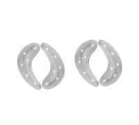 WOFASHPURET 2 De Disques Métalliques Résistants À L'Usure Pour Chaussures Pour Hommes Plaque De Protection Réparation Prévention Des Bottes Semelles De Chaussures Pratiques