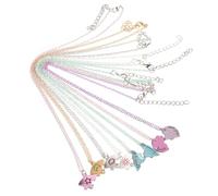 WOFASHPURET 2 ensembles Collier Amitié Cœur Alliage Pendentif Puzzle Minimaliste pour Filles Set de Colliers Assortis Symbole d'Affection pour Compagnes et Sœurs Cadeau Mode pour Occasions