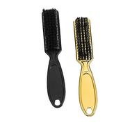WOFASHPURET 2 pièces Brosse de Nettoyage Portable pour Cheveux Nylon Balayette pour Salon de Coiffure et Barbier et Pratique