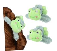 WOFASHPURET 2 Pièces Clips de Peluche Fuzzy Design de Mignon Grands Accessoires pour Épais